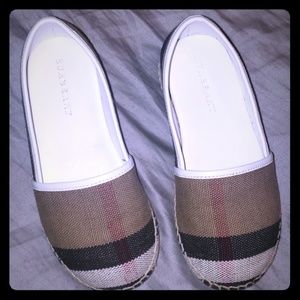 "Peckfield" espadrille by Burberry